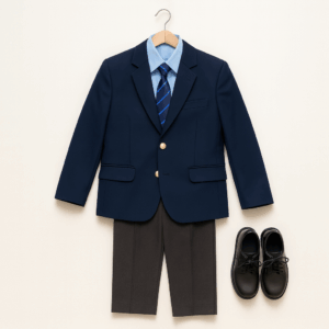 Chaqueta Escolar Azul